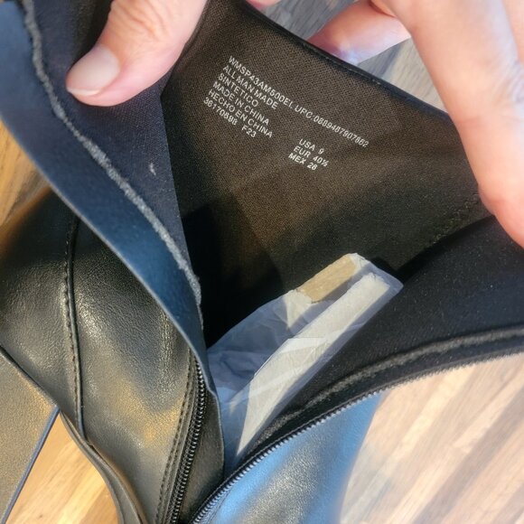 Scoop Slingback Kitten Heel Black Platform Boots - Picture 13 of 15